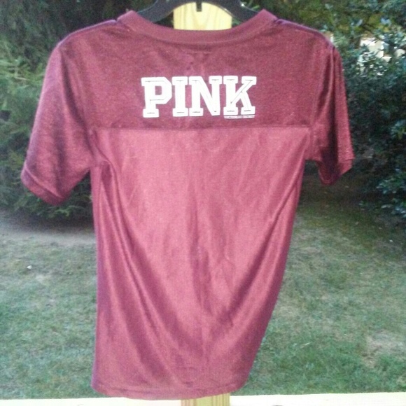 Pink Victoria Secret Redskins Jersey gently used - Picture 2 of 3